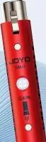 JOYO DM-5 - микрофонный бустер для динамических микрофонов, питание +48В, усиление 20-30Дб.