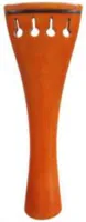 Violin tailpiece Acura VT-E3A411 - Подгрифок для скрипки 4/4 качества A круглого дизайна из самшита с порожком из рога