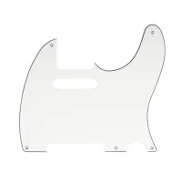 MX1410AW Защитная накладка гитары Fender Telecaster, 3 слоя, состаренный белый, Musiclily