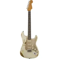 FENDER LIMITED EDITION HEAVY RELIC '59 ROASTED STRAT, AGED OLYMPIC...