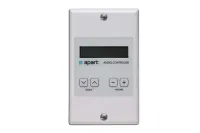 Настенная панель управления BIAMP [DIWAC] (APART) для аудио-матриц AUDIOCONTROL12.8 и AUDIOSYSTEM8.8. Ч/б дисплей, 2 кнопки SELECT и VOLUME. Монтируется в стену (E-MODIN и N-MODIN). Euroblock (2-pin). 83x83x20 мм. Цвет: белый.