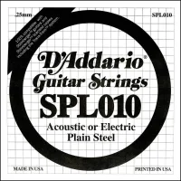 D'ADDARIO SPL010 Отдельная струна 0.010"