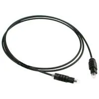 KLOTZ FO01TT цифровой кабель для ADATи SPDIF, разъемы Toslink, диаметр 2,2 мм, чёрный, 1 м