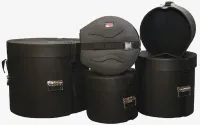 GATOR GPR-FUSION-SET - набор из 5-ти пластик.кейсов для барабанов 22'х18',12'х10',10'х 9',14'х5.5'