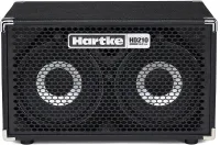 HyDrive HD210 басовый кабинет 2х10", ВЧ драйвер 1", мощность 500Вт RMS, импеданс 8Ом, контроль уровня ВЧ: 3-позиционный переключатель (-6дБ/выкл/вкл), частота 50Гц–17кГц, входы 2 бренд Hartke