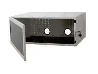 ErgoFount KFT 05AS- 
			Ящик с дверцей для установки оборудования на тележки серии KFTxx, серебристый