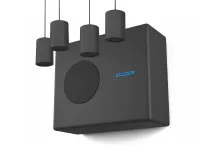 CVGAUDIO TUBE3:8BL - Инсталляционная 2,5" full-range подвесная акустическая система (сателлит), 20W (RMS) /40W (max), 8ohm, кабель 2,5m, черный