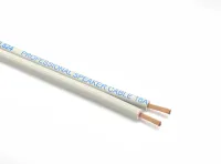 PROCAST cable SWH 18.OFC.0,824 - Профессиональный инсталляционный спикерный (акустический) кабель, 18AWG (2x0,824mm2), белый, 41/0,16mm OFC (99,97%), бухта 100m