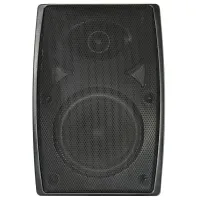 DSSWS-415B Речевой оповещатель, двухполосный, настенный, излучатели 5"+1.5", мощность 30 Вт/100 В, корпус из пластика ABS, цвет чёрный, DSS