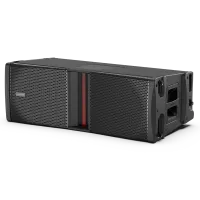 Audiocenter avanda 212a fc активный 2х12" 3-полосный элемент линейного массива с dsp (3 пресета: 4 units, 8 units, 12 units) в туровом кейсе, укомплектован динамиками beyma, 50-20000гц, spl пик 142дб, усилитель класса d, мощность 2600вт, в комплекте кабел
