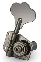 SCHALLER BM5RU (арт.10250612) - колки для 5-ти струнной бас-гитары, открытые, 3-слева +2 справа, отделка: рутений (серый металл), соотношение 1:20, диаметр монтажного отверстия 17,5 мм, крепится на 4 винтах, ручной полировки.  (Старый артикул: 572ru)