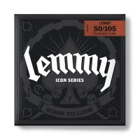 LKS50105 Lemmy Signature Комплект струн для бас-гитары, нерж.сталь, 50-105, Dunlop