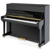SCHULZE POLLMANN S 115A Black Gloss Пианино акустическое черное полированное высота 115 см