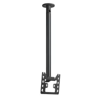 Vogels CT242222 Black- Комплект потолочного поворотного крепления для дисплея диагональю до 19–43'', длина штанги 2200 мм, макс. нагрузка 30 кг