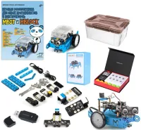 Образовательный конструктор с комплектом датчиков makeblock