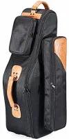 Alto saxophone bag Gard Bags Elite GB-104ESK - Synthetic fabric bag with leather trim, backpack straps, handle and shoulder strap for alto saxophone