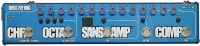 FR-BASS-v2 аналоговый процессор эффектов для бас-гитары: трехдиапазонный активный эквалайзер; усиление и Овердрайв; искажения; Fuzz в Octafilter, Tech 21