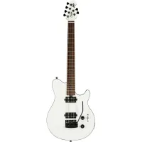 STERLING AX3S-WH-R1 - электрогитара Axis in White with Black Body Binding
