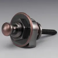 14010801 Security Lock Крепление для ремня с блокировкой, для гитары, медь, Schaller