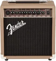 FENDER ACOUSTASONIC 15 COMBO комбоусилитель для акустической гитары, 15 Вт, 1x6', 2 канала (инстр. и микр.)