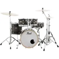 Pearl DMP925F/ C262  ударная установка из 5-ти барабанов, цвет Satin Black Burst, стойки в комплекте