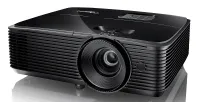 Проектор Optoma [S336] DLP,Full 3D,SVGA(800*600),4000 ANSI Lm,25000:1;15000ч/12000ч/10000ч/6000ч (Eco+/Dynamic/Eco/bright);1,94-2,16:1;+/- 40 vertical;HDMI x1;VGAin x1;AudioINx1;Composite x1;AudioOUTx1;USB-A(power 1A);10W;27 dB;3 kg,черный (E9PD7D101EZ2)