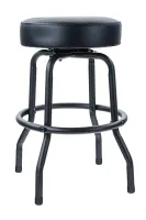 GIBSON Premium Playing Stool, Star Logo, Tall барный стул с логотипом Gibson, высокий, цвет черный
