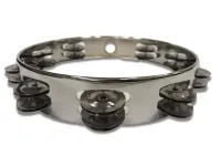TAMBOURINE 10'' Pierre Cesar Тамбурин 10" (25 см), без мембраны, 18 пар бубенцов, материал сталь