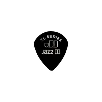 *498Р1.35 Tortex Jazz III XL Медиаторы 12шт, толщина 1,35мм, Dunlop