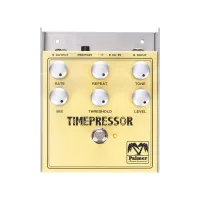 TIMEPRESSOR Palmer аналоговая гитарная педаль задержка с комррессором, уникальный переключатель Pre/Post, задержка до 700 ms, питание 9 вольт, размер 120х140х60 мм, вес 0,95 кг
