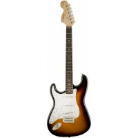 FENDER SQUIER AFFINITY STRATOCASTER LEFT HANDED LRL BROWN SUNBURST левосторонняя...