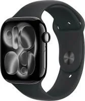 Часы Apple Watch S11 GPS 46mm Jet Black Al Case /Black SB - S/M MEUW4X/A  A3333 195950617931