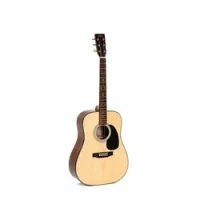 Sigma guitars dm-1  акустическая гитара, тип корпуса дредноут, верхняя дека массив ситхинской ели