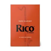 REA1020 Rico Трости для кларнета бас, размер 2.0, 10шт, D'Addario
