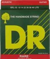 RPL-10 Rare Комплект струн для акустической гитары, фосфорная бронза, 10-48, DR
