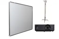 Комплект Exell: интерактивная доска ExellTech ET-91 (IR94-40-16:10M) с проектором EXD201 и креплением DSM-2L