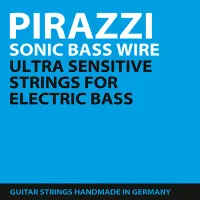 Bass guitar string set Pirazzi Sonic Bass Wire Light 683020 - Exceptionally sensitive light tension strings.