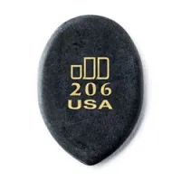 Dunlop 477p206 jazztone medium tip 6pack  медиаторы, средние, острый кончик, 6 шт.