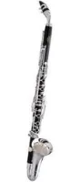 Amati ACL 682-O  кларнет альт Eb, low E, корпус и растр. дерево, 23 keys+6plat. keys, посеребр. клав.