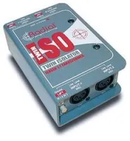 Radial twin iso  2-х канальный изолятор, 100% защита от эл. магн. наводок, вх 2x xlr, выход 2x xlr