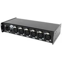 SL-SDX52C splitDMX X52C Сплиттер DMX512, 2xDMX-входа, 5xDMX-выходов, Siberian Lighting