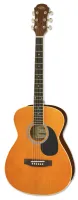 ARIA AFN-15 OR - акустическая гитара, 20 ладов, серия Auditorium, форма корпуса Grand Auditorium, верхняя дека ламинат ели, задняя дека и обечайка ламинат, гриф ламинат, накладка палисандр, цвет оранжевый