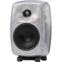 Genelec G Three BRw активная 2-полосная АС, НЧ 5" 50Вт, ВЧ 0.75" 50Вт. Подставки. Неокрашенный алюми