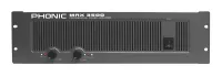 Phonic MAX 3500 Усилитель мощности, 2х1200Вт/4Ом (2x800Вт/8Ом), 2U, вход: 2х XLR/Jack 6.3