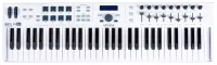 Arturia KeyLab Essential 61 Black Edition - 61 клавишная MIDI клавиатура, ПО Analog Lab 2, Ableton Live Lite, UVI Grand Piano, LCD дисплей, 1 clickable энкодер, 9 вращательных энкодеров, 9 фейдеров, 8 RGB пэдов, колеса PitchandModulation, 1/4" Jack вход п