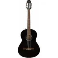 FENDER CN-60S NYLON, BLACK WN Классическая гитара, топ массив ели, цвет...
