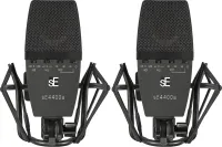 SE ELECTRONICS SE 4400AST -  Подобранная пара студийных, бродкастовых и туровых конденсаторных микрофонов, 4 диаграммы направлености, 20Hz-20KHz, в комплекте кейс и подвес.