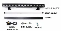 STAGE4 BARTONE 12x15F IP (v.2) Архитектурный LED светильник, источник света - 12*15 Вт 4-в-1 RGBW LED, линза 10°х45°/8°/25°/40°, DMX-512 – 3, 7, 11, 48, 52 кан., строб, диммер 0-100%, Master Slave/Auto, RDM, ИК-пульт, мощность 160 Вт, 110-230В，50/60 Гц, I