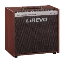 LiRevo A120 Комбоусилитель для акустической гитары 120 Вт, 2Х6,5''', твитер 1Х2''
