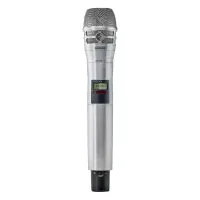 Shure ad2/k8n ручной передатчик shure axient digital с капсюлем ksm8 цвет никель 470-636 mhz